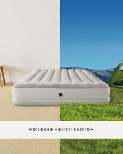 Изображение товара Надувной матрас для сна 152х203х30см "Prestige"Двуспальный с USB насосом 5V, до 272кг, 64179 INTEX