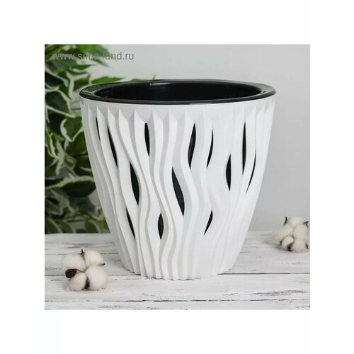 Кашпо для цветов со вставкой Вдохновение 57 л 926₽