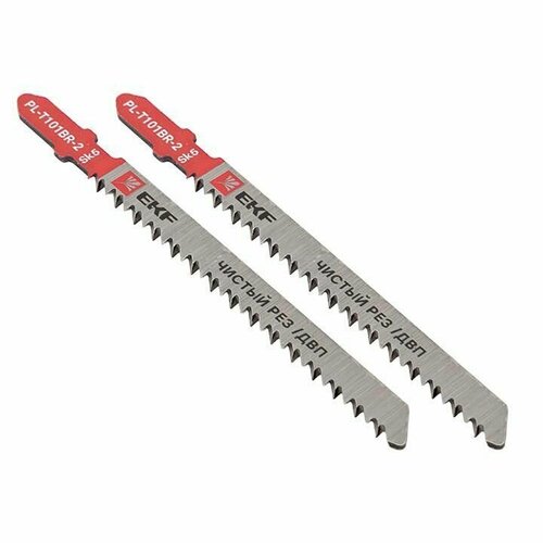 Пилка для электролобзика обратные T101BR чистовой рез по ДВПSK5 уп2шт Expert EKF pl-t101br-2 218₽