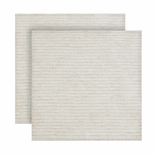 BY COLLECTION White Line Салфетка сервировочная 2шт в комплекте 40х40см 85 полиэстер 15 лен 8 штук 2974₽