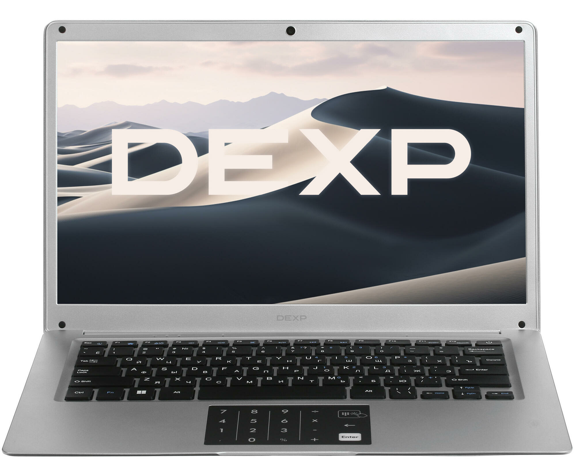 14.1" Ноутбук DEXP Aquilon Full HD (1920x1080), IPS, Intel Celeron N4020, ядра: 2 х 1.1 ГГц, RAM 8 ГБ, SSD 128 ГБ, Intel UHD Graphics 600, Windows 11 Home, серебристый