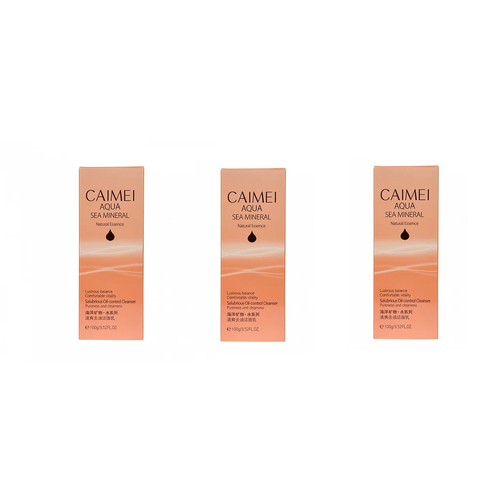 Пенка для умывания Caimei Marine Mineral с морскими минералами 100г 3 шт 790₽