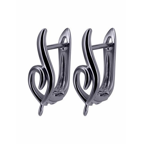 Швензы основа для сережек бижутерный сплав черный 32-20027 278₽