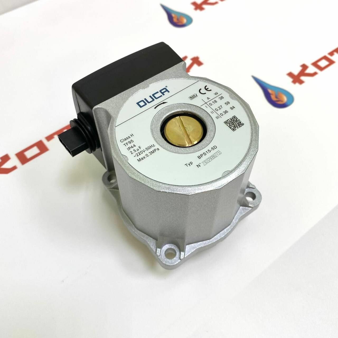 фото Циркуляционный насос/ Двигатель насоса DUCA BPS-15-5D (Аналог Wilo KSL 15/5 21мм)