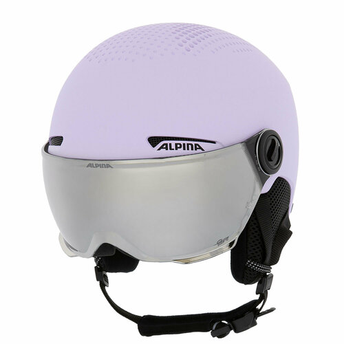 Шлем защитный ALPINA Arber Visor Q-Lite 2023-2024 , 54-58  ,lilac matt