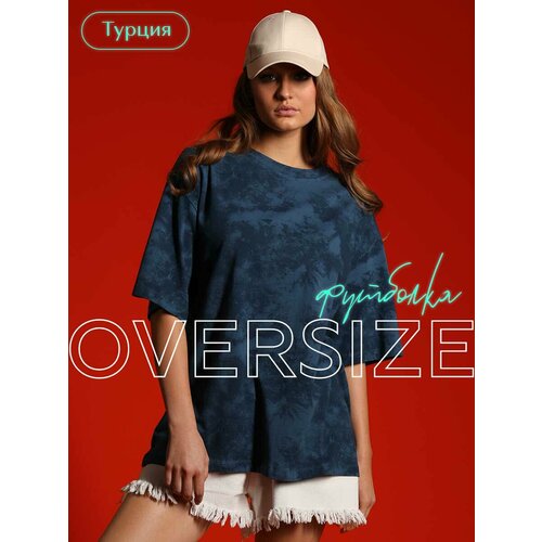фото Футболка luiggi fenzo, размер xl-xxl, голубой