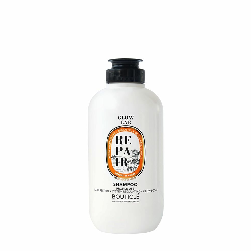 Шампунь восстанавливающий придающий сияние Bouticle ARGAN REPAIR ILLUMINATING SHAMPOO, 250мл