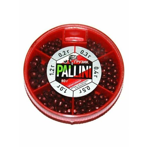 Набор свинцовых грузов PALLINI (80 gr)