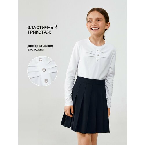 фото Джемпер acoola, размер 122, белый