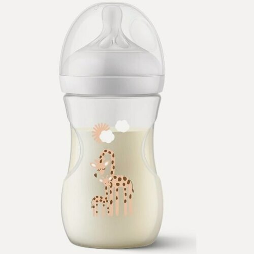 Изображение товара Бутылочка Philips Avent SCY903/66 для кормления NATURAL средний поток от 1 мес 260 мл