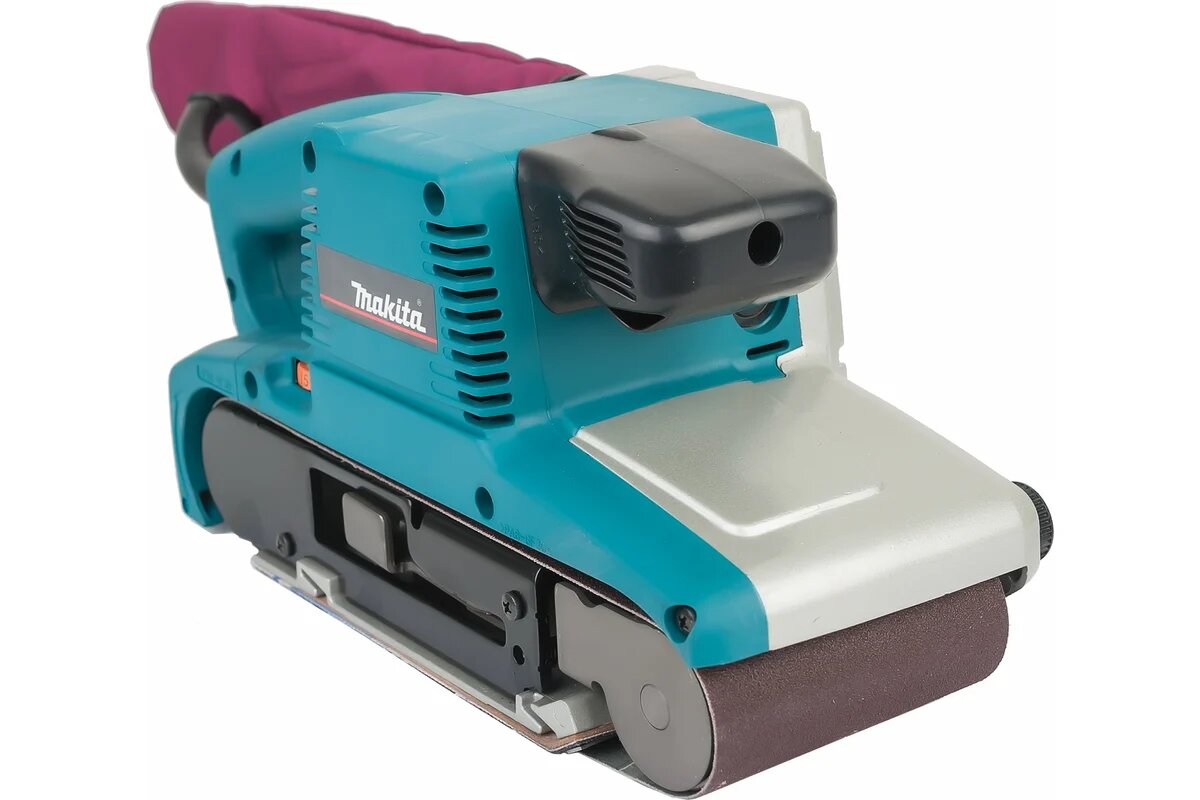Ленточная шлифовальная машина Makita 9404Х, 1010Вт, с шлифовальным башмаком