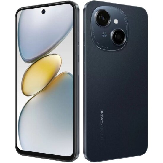 Смартфон Tecno Spark Go, 4/64 ГБ, черный — фото 1