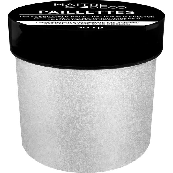 Декоративная добавка Maitre Deco «Paillettes Argent» цвет серый 30 г