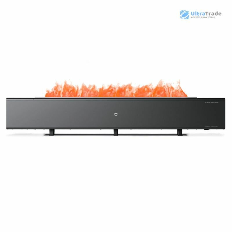 Умный электрический обогреватель Graphene Heating Simulated Flame Edition 2200W Black TJXDNQ06ZM