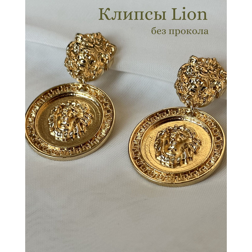 Серьги клипсы Dolce far niente, золотой