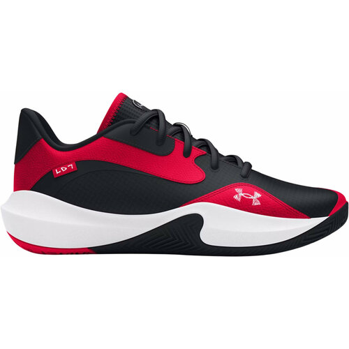 фото Кроссовки under armour ua lockdown 7 low, размер 8,5 us, красный/черный