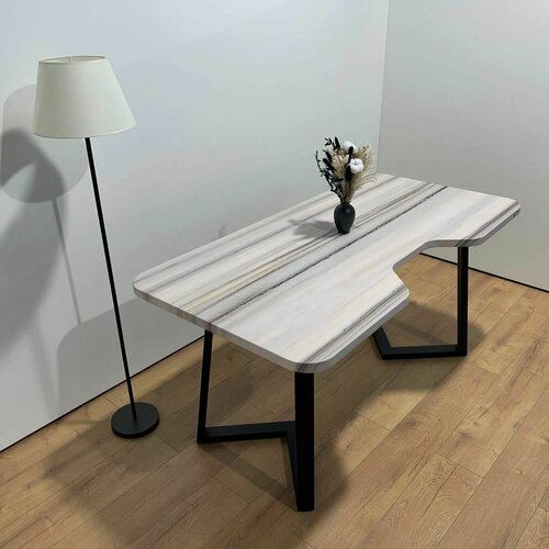 Изображение товара Стол письменный компьютерный с вырезом THETABLE•RU 140х80 см 2.27/1.1