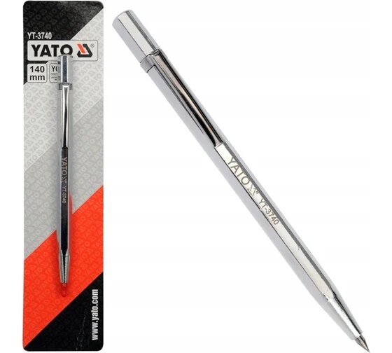 Штихель для стекла керам. и мет. YATO 140мм YT-3740 37143740 092 1