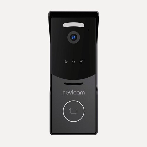 Изображение товара Вызывная панель Novicam STRICT MR IP BLACK, Встроенная СКУД, 2.1 Мп, 125 гр, SIP, RJ-45, PoE или DC 12В