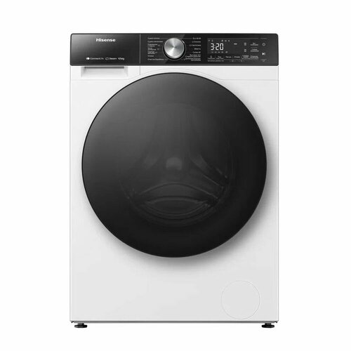 Стиральная машина с сушкой Hisense WD5S9043BWS инверторный мотор 95 кг 16 программ функция обработки паром Wi-Fi 82490₽