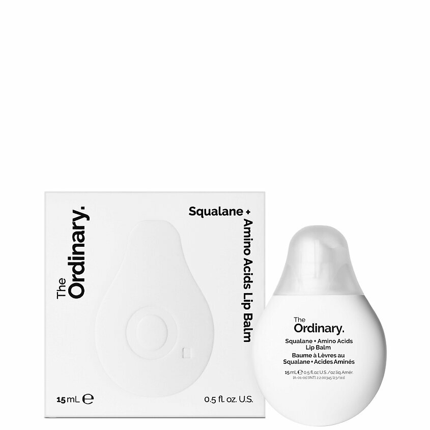 Бальзам для губ The Ordinary Squalane and Amino Acids, 15 мл