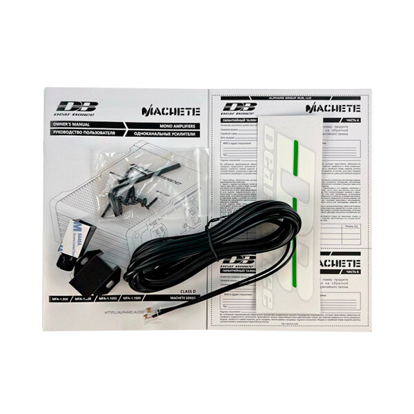 Усилитель Alphard Machete MFA-1.1000 — фото 1