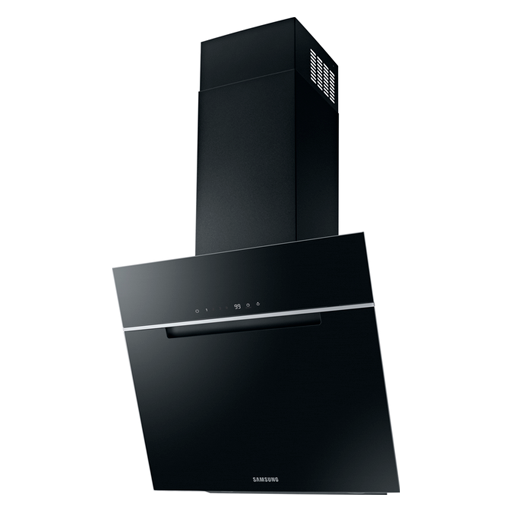 Вытяжка Samsung NK24C7070WB/UR, наклонная, 752 м3/ч, 4 скорости, черная — фото 1