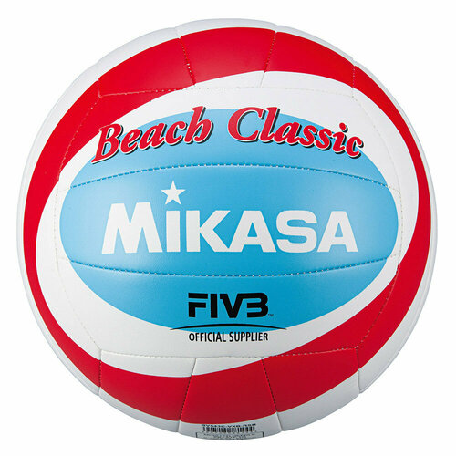 Мяч для пляжного волейбола Mikasa, BV543C-VXB-RSB, синий/красный