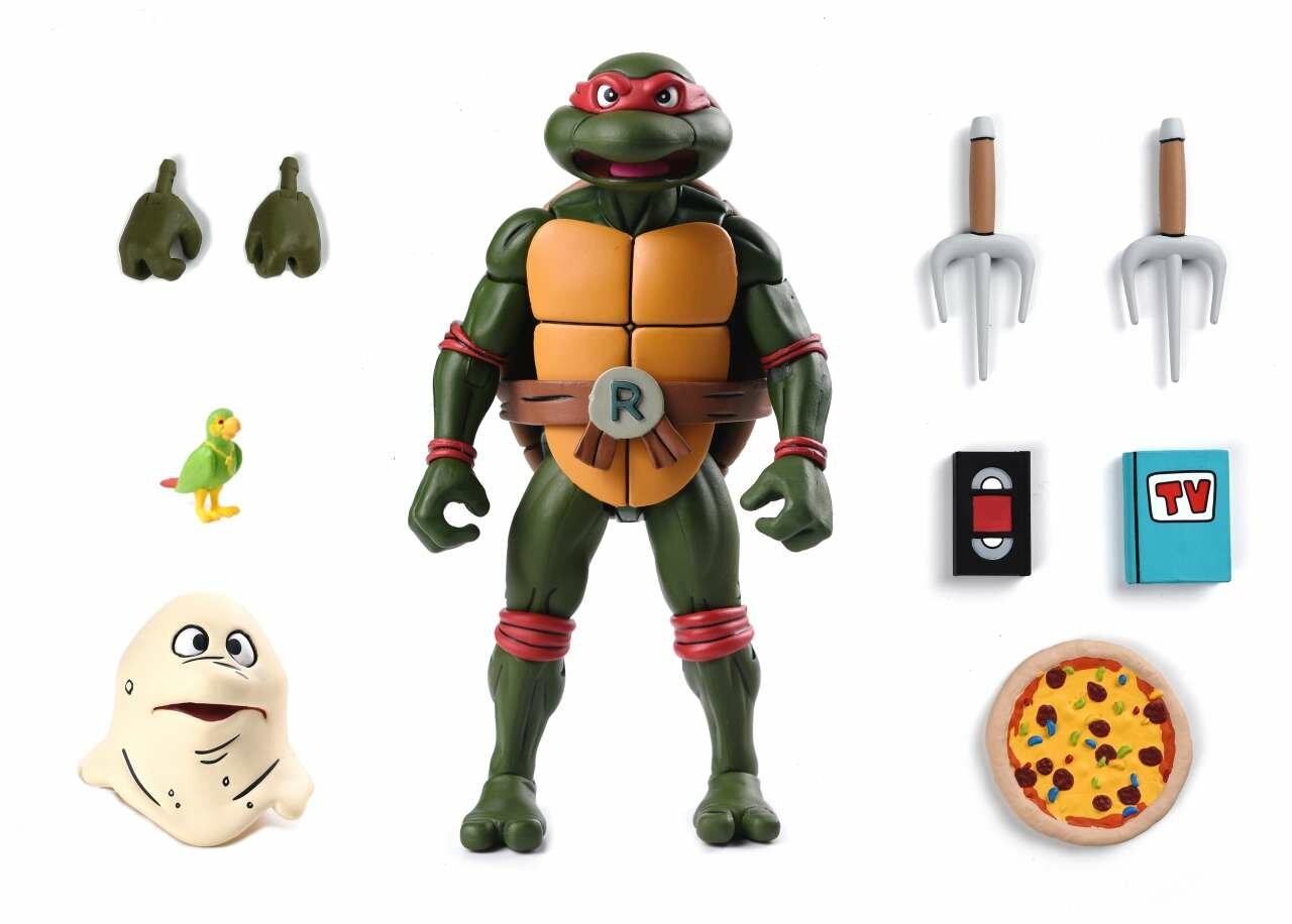 Фигурка Рафаель "TMNT VHS" от Neca, коллекционная, 16 сантиметров