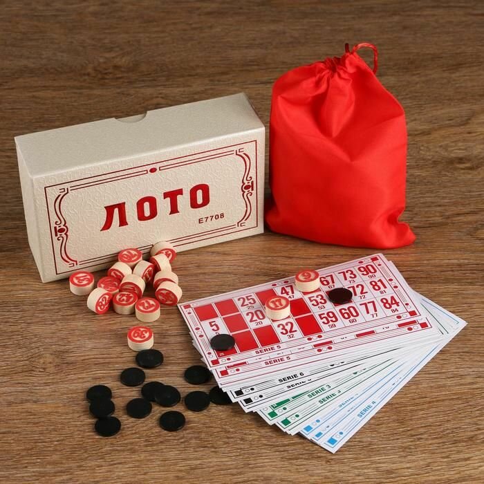 Лото КНР русское "Сюрприз", 18х10 см (126122)