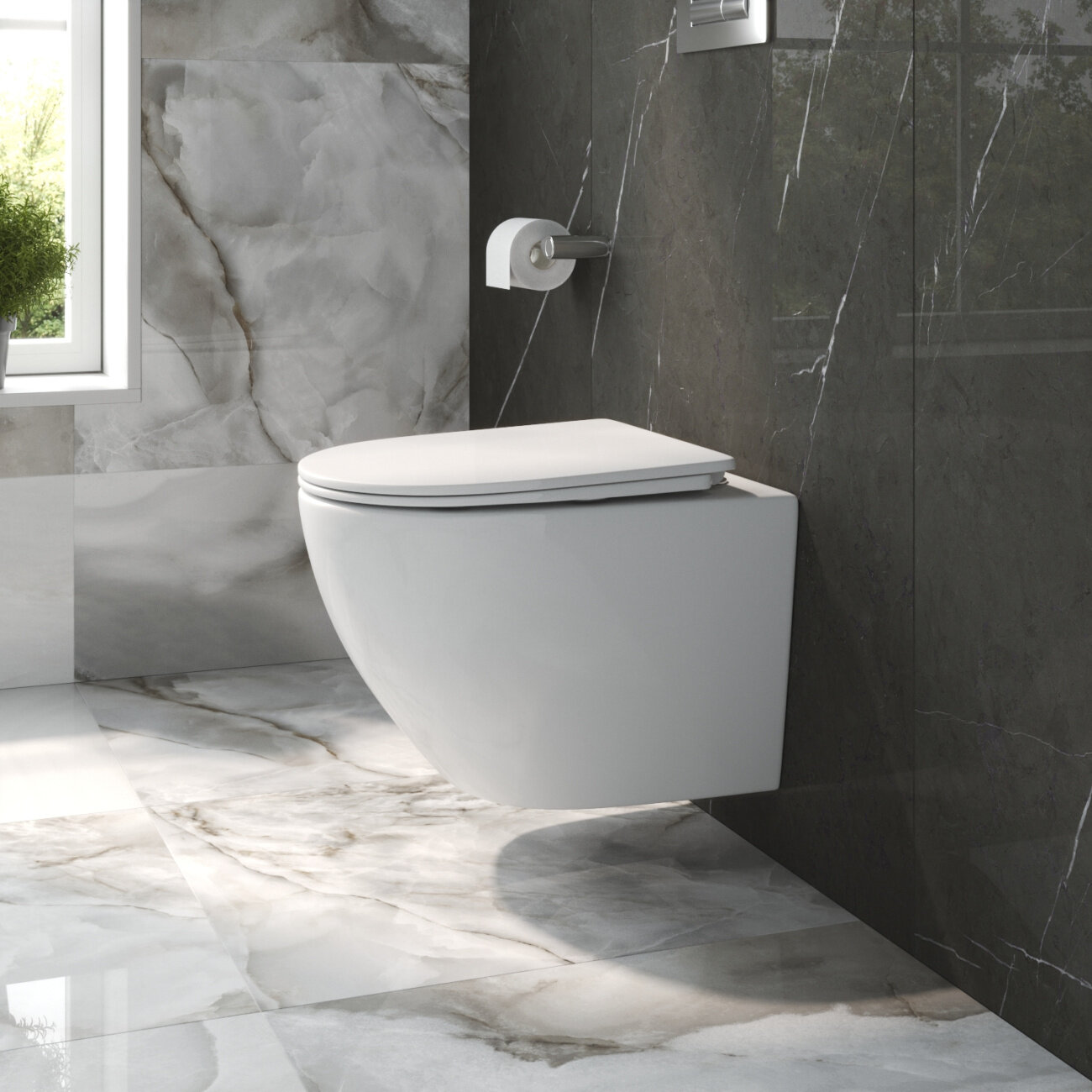 Комплект BelBagno инсталляция BB026 + унитаз Uno-Tor BB5177CH-TOR/SC + кнопка смыва BB081CR - фото №10