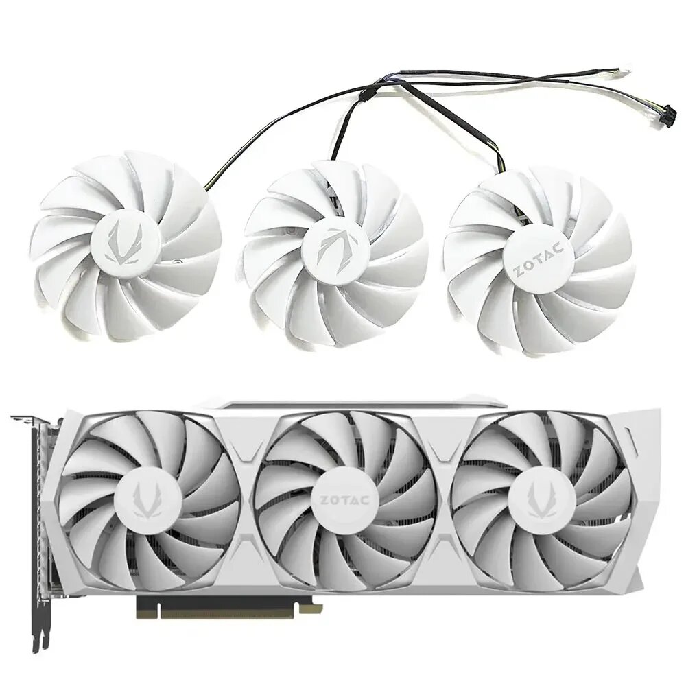 CF9015H12S GA92S2U RTX 3080 Trinity OC вентиляторы, для ZOTAC RTX 3090 RTX 3080TI RTX 3080 、 RTX 3070TI Trinity OC охлаждающий вентилятор видеокарты, 3 FAN