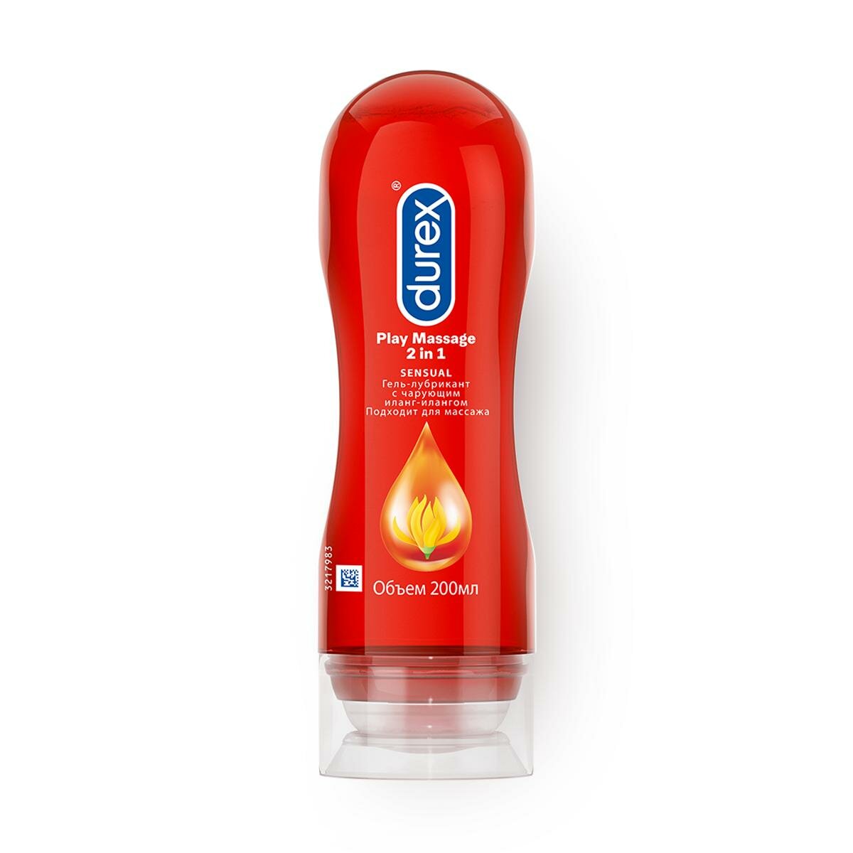 Гель-лубрикант Durex "Play Massage", с иланг-илангом, 200 мл