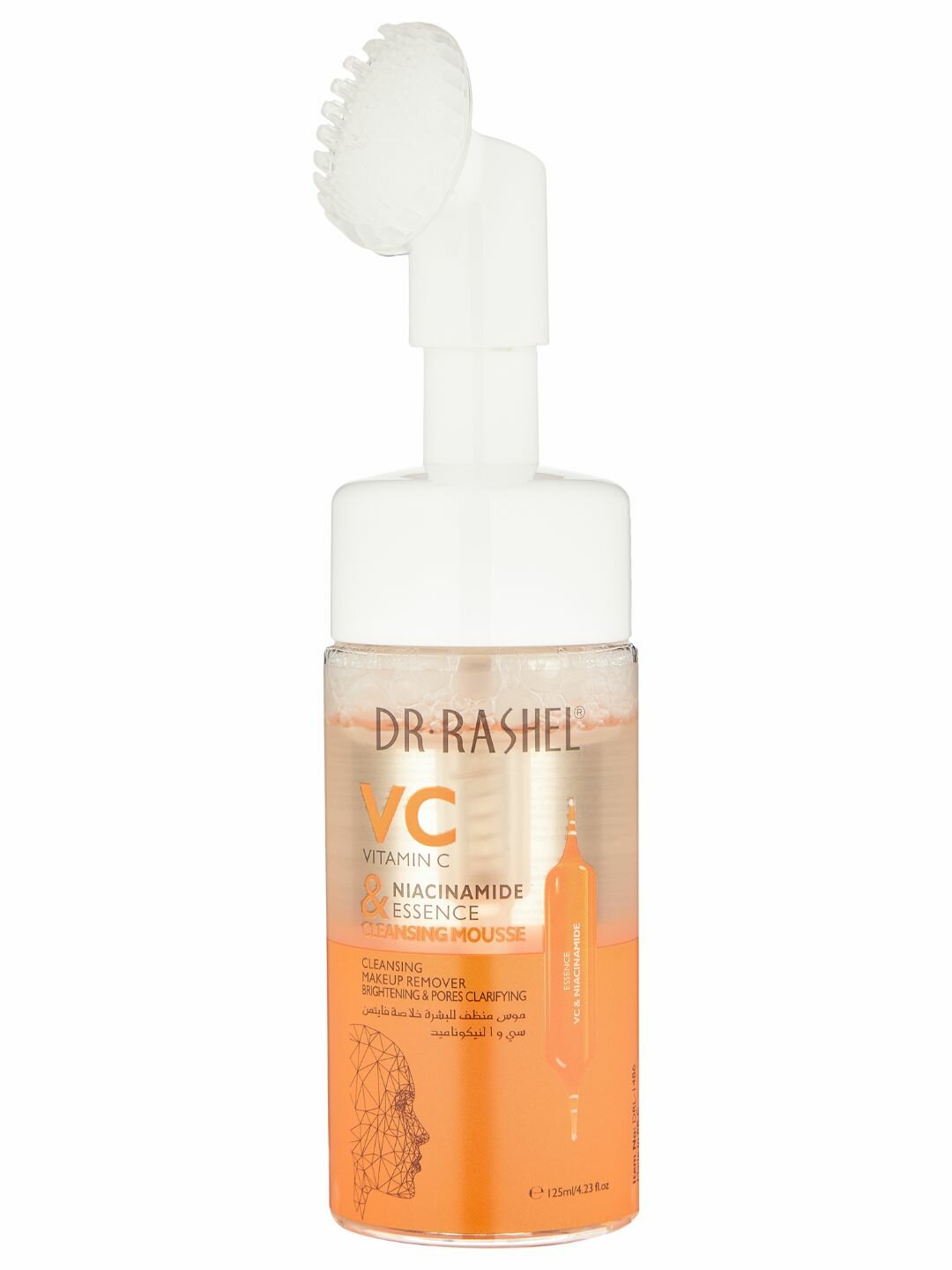 Очищающий мусс для лица (VC & Niacinamide Essence cleansing mousse) 125ml DRL-1486