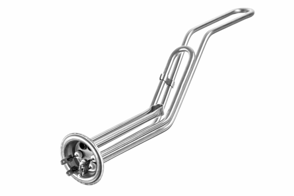 Нагревательный элемент ТЭН EDISSON RF 64 мм/2,0 кВт-230 В/2ТТ 8+10мм/нерж./под штекер — фото 1