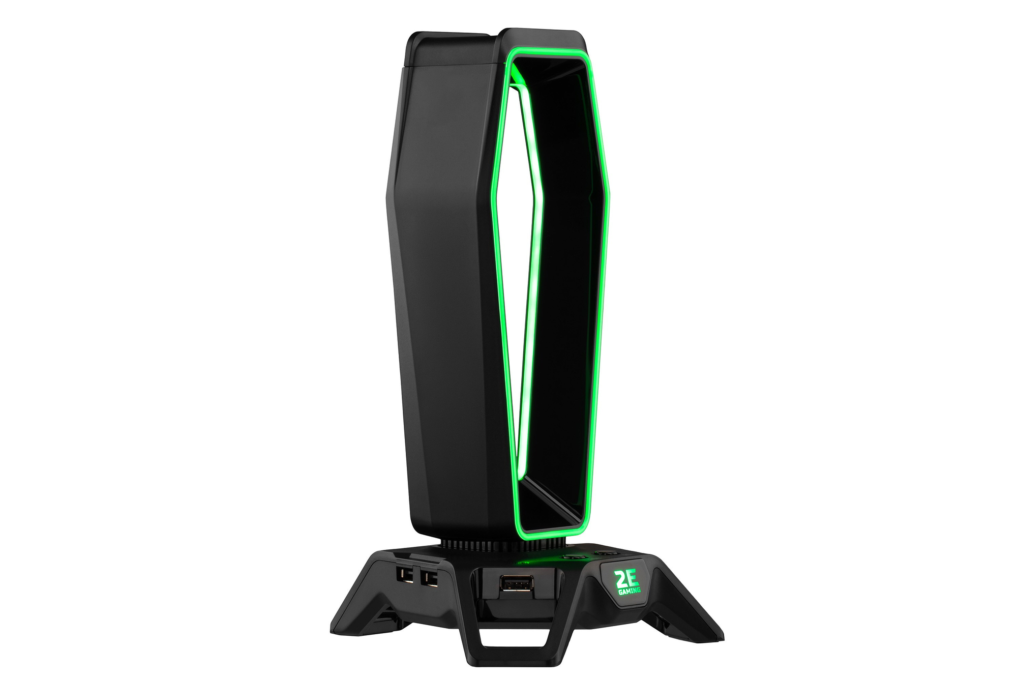 Подставка 3в1 для гарнитуры 2E Gaming GST330 RGB 7.1 USB Black (2E-GST330UB) — фото 1