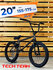 Велосипед BMX 20" TECH TEAM GRASSHOPPER (2024) рама 20,4", черный...