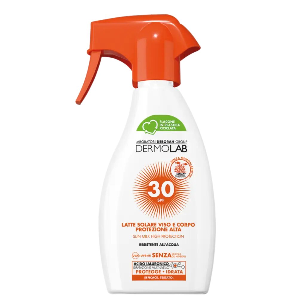 Dermolab Солнцезащитное молочко для лица и тела Sun Milk High Protection SPF30 250 мл 1 шт