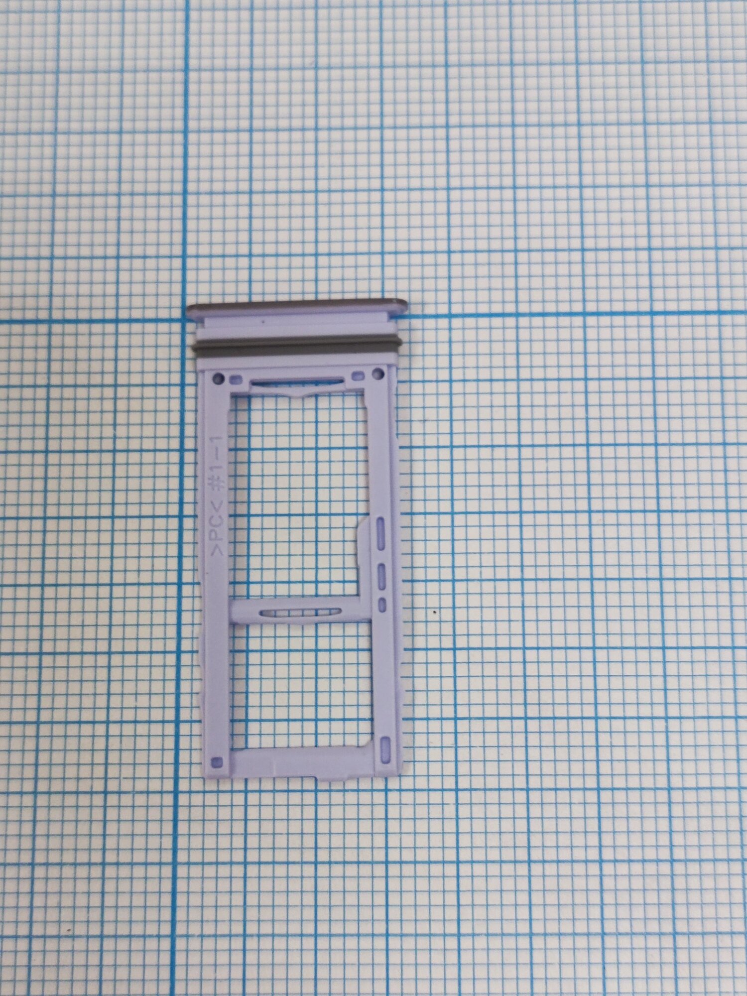 Сим лоток Samsung a52( a525f)фиолетовый — фото 1