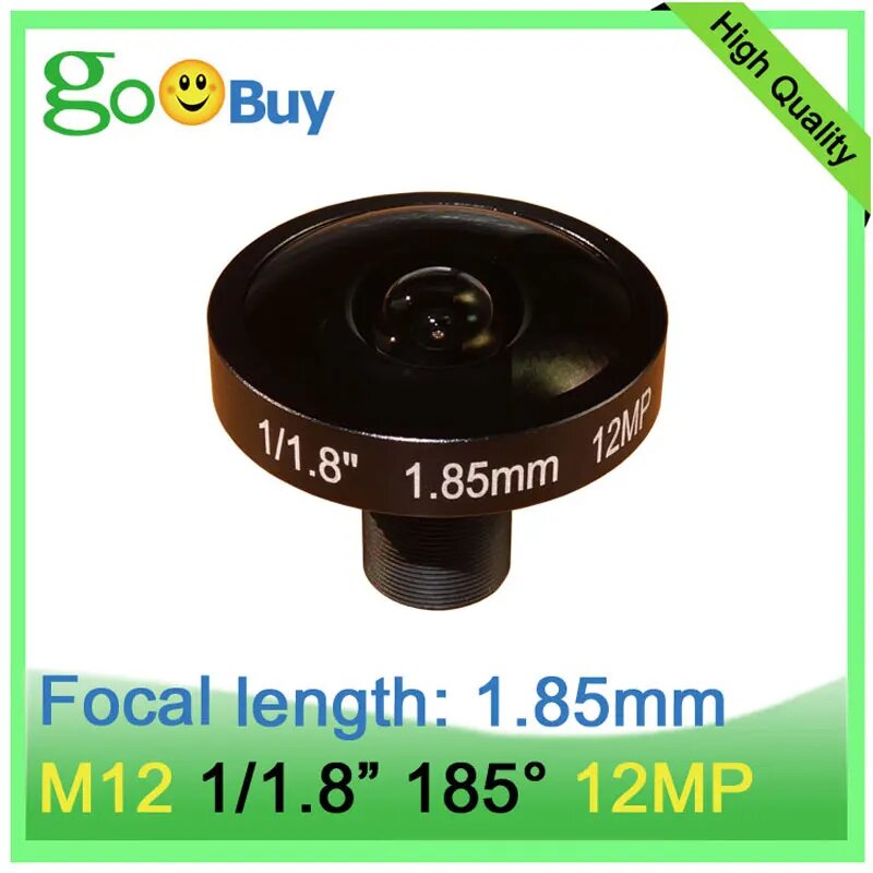 M12 185 мм EFL HD объектив 185 градусов рыбий глаз для 1/1 8 дюймов камера CCTV с датчиком 360 градусов панорамный 12 МП объектив для экшн-камеры