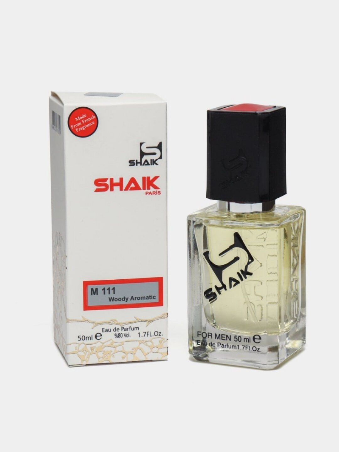 SHAIK MEN №111. 50 мл. Парфюмерная вода Lacoste Eau De Lacoste L.12.12 Blanc, для мужчин.