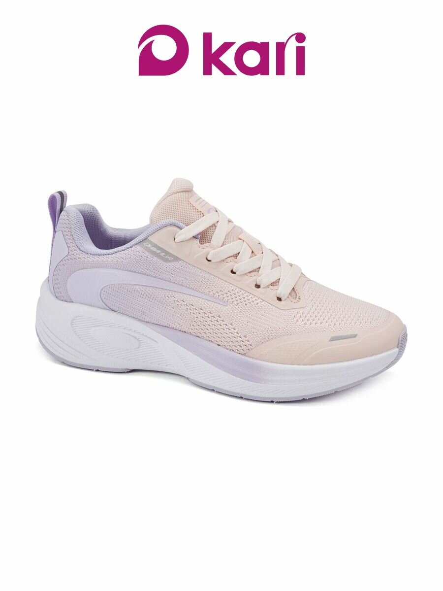 Кроссовки kari полнота 7 (RU)/ на среднюю и широкую стопу размер 39 розовый