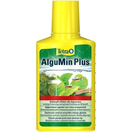 Препарат Tetra AlguMin средство для борьбы с водорослями 100мл