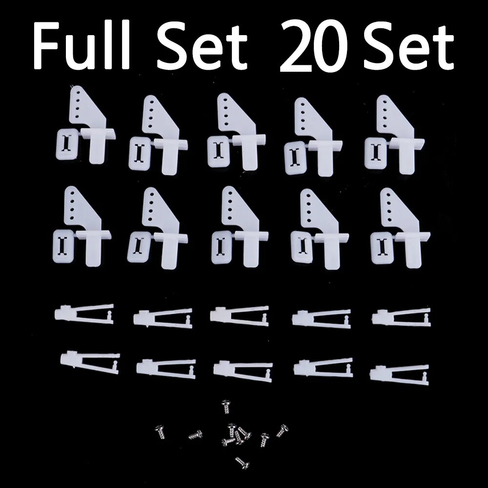 10 шт. нейлоновые скобы 12 мм и 21 мм для радиоуправляемых моделей самолетов