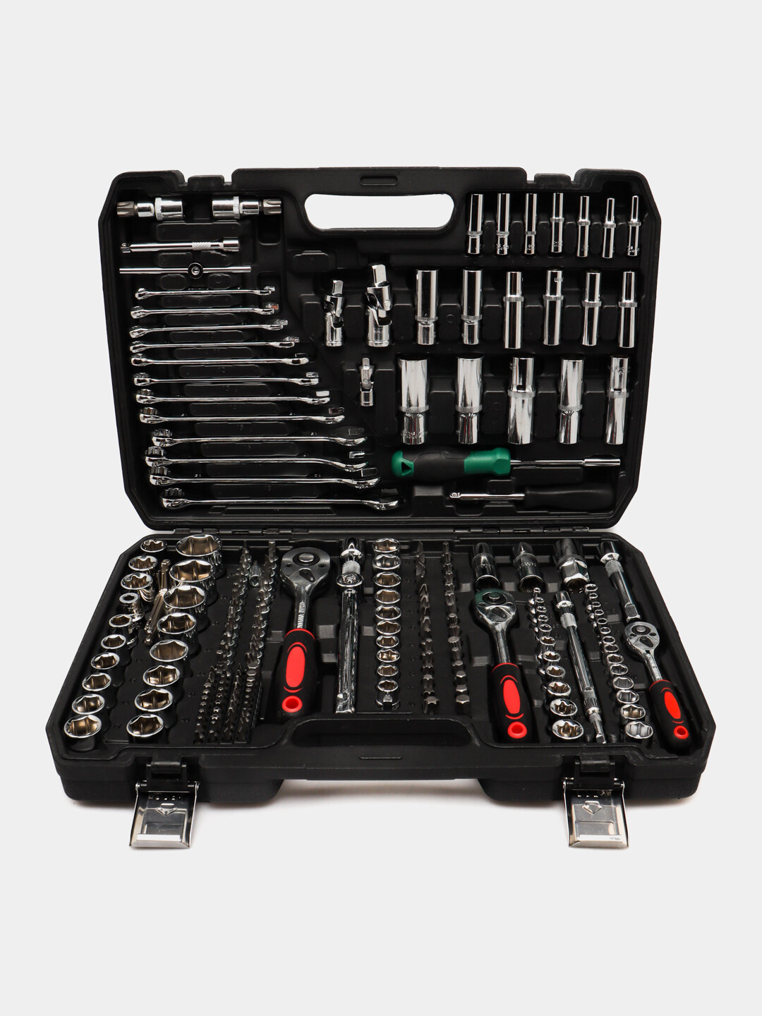 Набор инструментов и ключей LFINE, 202 предмета, для дома и автомобиля — фото 1