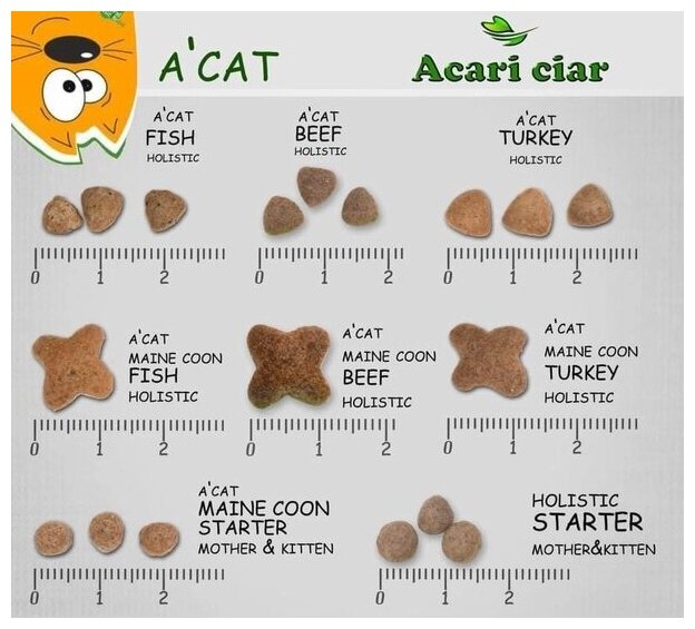 Сухой корм Acari Ciar Holistic для стерилизованных кошек (индейка) 12 кг - фотография № 2