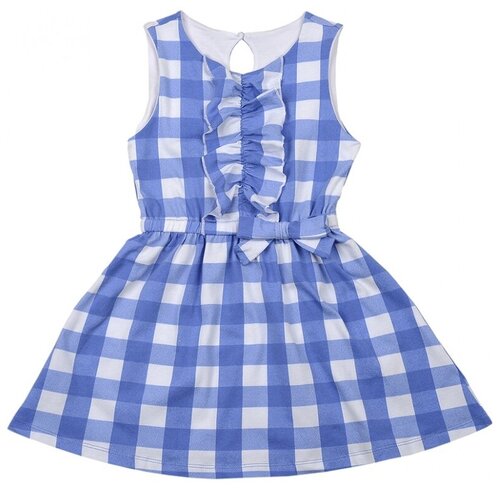 Платье Mini Maxi, размер 98, белый, голубой