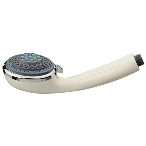 Лейка для душа 4 функции, d85мм, белый/серый/зеленый/хром 34656 Melodia della Vita