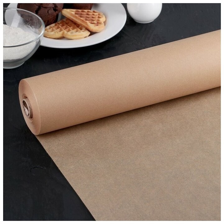 Бумага для выпечки силиконизированная Nordic EB Golden, 38×100 м, профессиональная