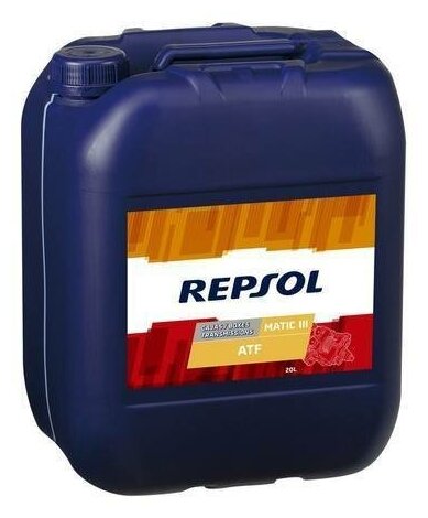 repsol matic iii atf (dexron iii) 20л